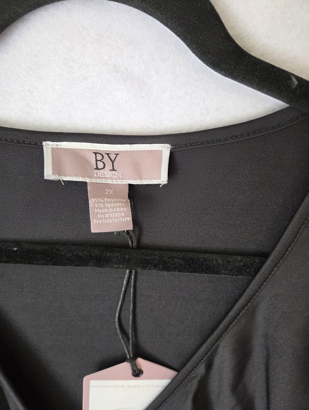 BY Design Womes Black Asymmetrical Ruffle Dress - Picture 9 of 16